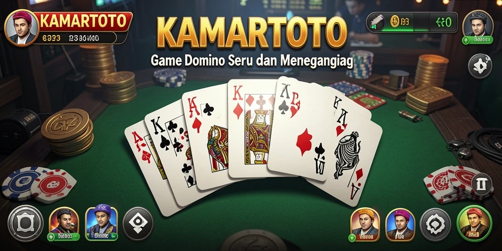 Tampilan gameplay seru dari KAMARTOTO dengan dominasi strategi.