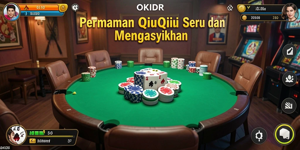 Screenshot permainan QiuQiu yang menyenangkan di OKIDR.