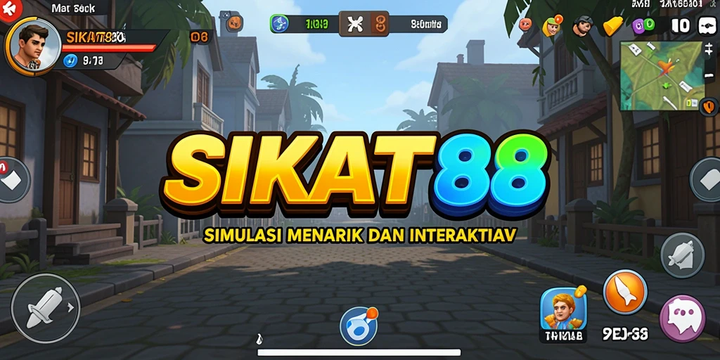 Tampilan gameplay menarik dari SIKAT88 yang menggambarkan simulasi mendalam.