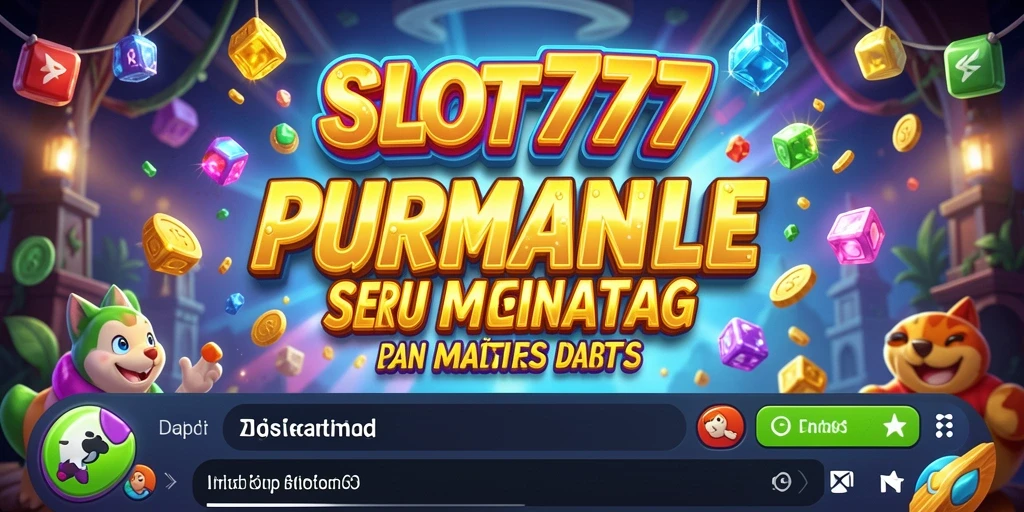 Tampilan menarik dari gameplay SLOT777 yang penuh tantangan puzzle.