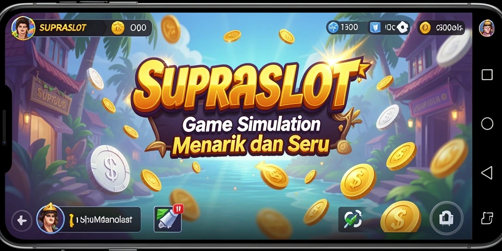 Tampilan screenshot SUPRASLOT dengan gameplay Simulation yang seru dan menarik.