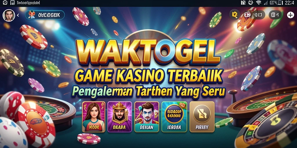Tampilan gameplay seru dari WAKTOGEL yang menggugah semangat taruhan.